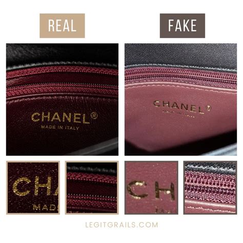 chanel trendy cc real vs fake|how to check chanel authenticity.